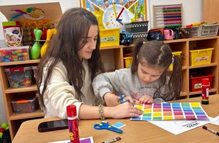 Minik Eller Renkli Dokunuşlarla Sanatla Buluştu